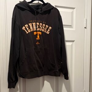 Adidas Black Hoodie with Orange Tennessee Print